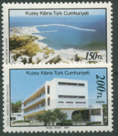 Türkisch-Zypern 1987 Hafen Kyrenia, Universität Nikosia 218/19 Postfrisch - Nuevos