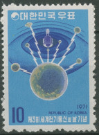 Korea (Süd) 1971 Weltfernmeldetag 767 Postfrisch - Corée Du Sud