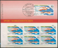 Berlin Deutsche Sporthilfe 1986 Markenheftchen SMH 8 (751) Postfrisch (C99130) - Libretti