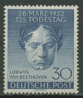 Berlin 1952 125. Todestag Von Ludwig Van Beethoven 87 Postfrisch - Ungebraucht