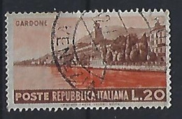 Italy 1953  Landschaften (o) Mi.902 - 1946-60: Afgestempeld