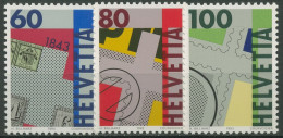 Schweiz 1993 150 Jahre Briefmarken 1496/98 Postfrisch - Nuevos