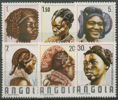 Angola 1987 Frisuren Aus Verschiedenen Provinzen 758/63 Postfrisch - Angola