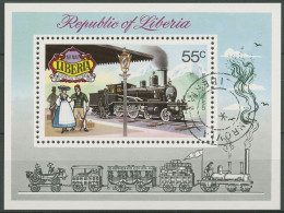 Liberia 1973 Historische Eisenbahnen Block 66 Gestempelt (C62468) - Liberia