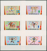 Liberia 1972 Olympische Sommerspiele München 826/31 B Postfrisch (C62463) - Liberia