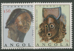 Angola 1976 Masken Aus Luanda Und Luenas 608/09 Postfrisch - Angola