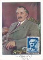 Carte Maximum Bulgarie 1952 Dimitrov - FDC