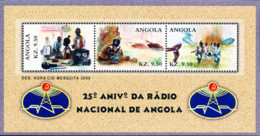 Angola - 2001 - National Radio / 25th Anniversary I - MNH - Angola