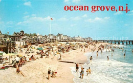 73130696 Ocean_Grove View Of Beach Hotels And Boardwalk - Altri & Non Classificati