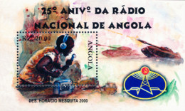 Angola - 2001 - National Radio / 25th Anniversary II - MNH - Angola