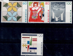 SWITZERLAND 1993 ARTWORK BY SWISS WOMEN MI No 1506-9 MNH VF!! - Ungebraucht