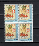 Peru 1988 Olympic Games Block Of 4 MNH - Zomer 1988: Seoel