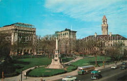 73130148 Worcester_Massachusetts View Of The Common Monument City Hall - Autres & Non Classés