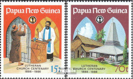 Papua-Neuguinea 529-530 (kompl.Ausg.) Postfrisch 1986 Kirche - Papúa Nueva Guinea