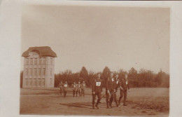 AK Foto Deutsche Soldaten Bei Gepäckmarsch - Armeegepäckmarsch - 1916 (68920) - War 1914-18