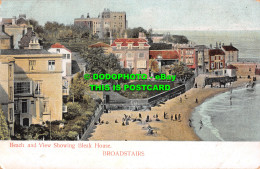 R480979 Beach And View Showing Bleak House. Broadstairs. H. M. No. 34. London - Altri & Non Classificati