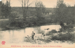 Essoyes Une Vue Sur Les Bords De L'ource Au Loin Le Domaine De Servigny - Essoyes