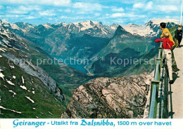 73251343 Geiranger Aussicht Von Dalsnibba Geiranger - Norvège