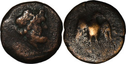 GRECE ANTIQUE - A Identifier - Homme Barbu - Aigle De Face - 19-035 - Griechische Münzen