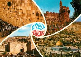 73226713 Jerusalem Yerushalayim Klagemauer Felsendom Stadtmauer Jerusalem Yerush - Israele