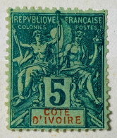 Côte D'Ivoire YT N° 4 Neuf* - Unused Stamps