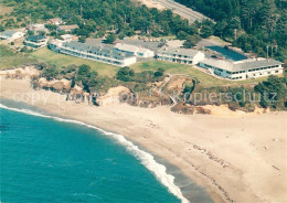 73159766 Depoe_Bay Surfrider Motel Family Apartments Aerial View - Sonstige & Ohne Zuordnung