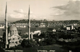 73154220 Istanbul Constantinopel Limani Fliegeraufnahme Hafen Istanbul - Turchia