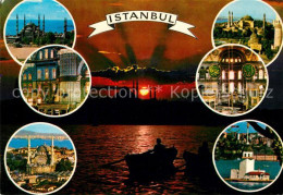 73151942 Istanbul Constantinopel Stadtansichten Abendstimmung Istanbul Constanti - Turchia
