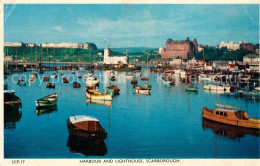 73150268 Scarborough UK Harbour And Lighthouse Scarborough UK - Altri & Non Classificati