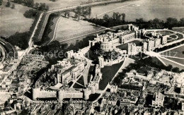 73143609 Windsor_Castle Aerial View Valentine's Postcard - Altri & Non Classificati