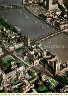 73133040 London Houses Of Parliament Westminster Abbey And The Thames From The A - Altri & Non Classificati