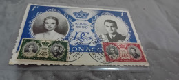 CARTOLINA PRINCIPI DI MONACO 1956 - Royal Families