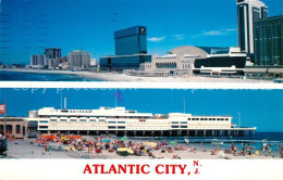 73132124 Atlantic_City_New_Jersey Skyline Strand - Sonstige & Ohne Zuordnung