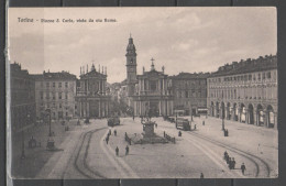 Torino - Piazza San Carlo Vista Da Via Roma - Piazze