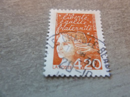 Marianne De Luquet - 4f.20 - Yt 3094 - Orange Foncé - Oblitéré - Année 1997 - - Usados