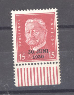 Allemagne  -  Reich  :  Mi  445 W OR  * - Unused Stamps