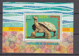 Eq Guinea 1976,1V In Block,testudo,schildpad,MNH/Postfris(L4464) - Tartarughe