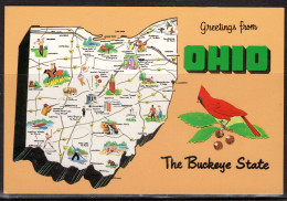 Map, United States, Ohio, New - Maps