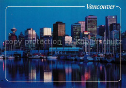 73128594 Vancouver British Columbia Skyline Caol Harbour At Night Vancouver Brit - Unclassified