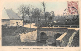 Pont De Gratteroche Ardon Le Pasquier Vannoz Pont Sur L'Angillon Canton Champagnole 1241 BF Paris Colorisée - Autres & Non Classés