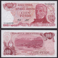 Argentinien - Argentina 100 Pesos UNC (1) 1976-78 Pick 302  (d685 - Sonstige – Amerika