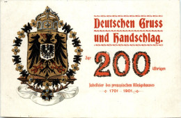 Deutschen Gruss Zur 200jährigen Jubelfeier 1901 - Familias Reales