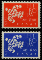 GRIECHENLAND 1961 Nr 775-776 Postfrisch S038DBE - Ungebraucht