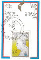 SLOVENIA Block 2,used,hinged - Popes