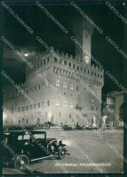 Firenze Città Palazzo Vecchio Auto Chiaro Di Luna FG Foto Cartolina HB4945 - Firenze