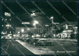 Napoli Città Municipio Chiaro Di Luna FG Foto Cartolina HB4952 - Napoli (Napels)