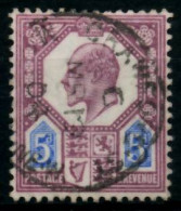 GROSSBRITANNIEN 1902-1911 Nr 110Aw Zentrisch Gestempelt X6A46C2 - Used Stamps