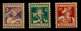 SCHWEIZ PRO JUVENTUTE Nr 130-132 Postfrisch X73F31A - Unused Stamps