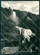 Terni Città Cascata Delle Marmore FG Foto Cartolina HB4999 - Terni