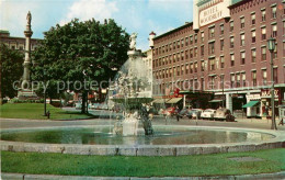 73123681 Watertown_New_York Public Square Fountain Hotel Woodruff Civil War Memo - Sonstige & Ohne Zuordnung